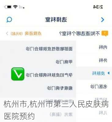 杭州市,杭州市第三人民皮肤病医院预约-第3张图片-冬冬旅游网
